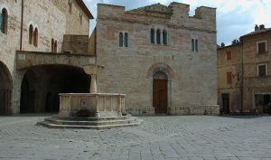 Piazza dedicata a Filippo Silvestri a Bevagna
