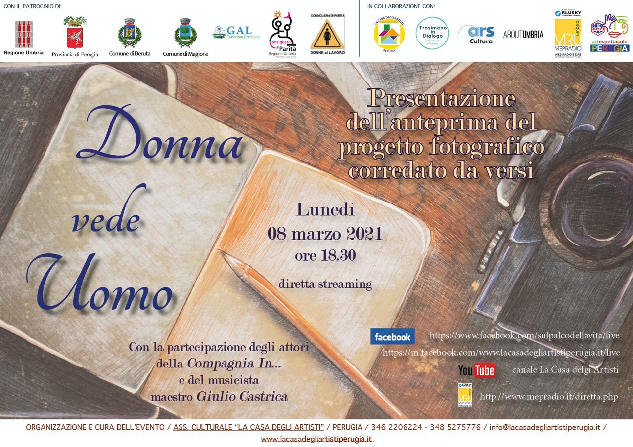 locandina progetto donna vede uomo