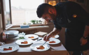 Lo chef Alessio Berionni