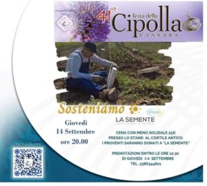Festa della Cipolla di Cannara a sostegno de “La Semente”