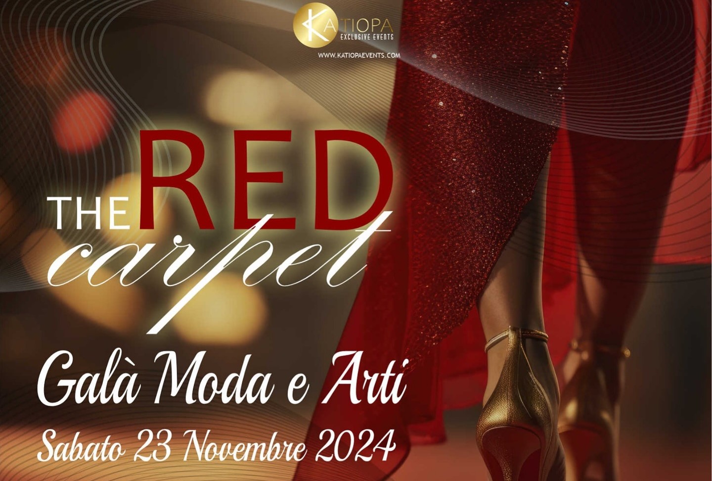 Katiopa -The Red Carpet, l’evento che celebra l’eccellenza artistica e culturale dell’Umbria