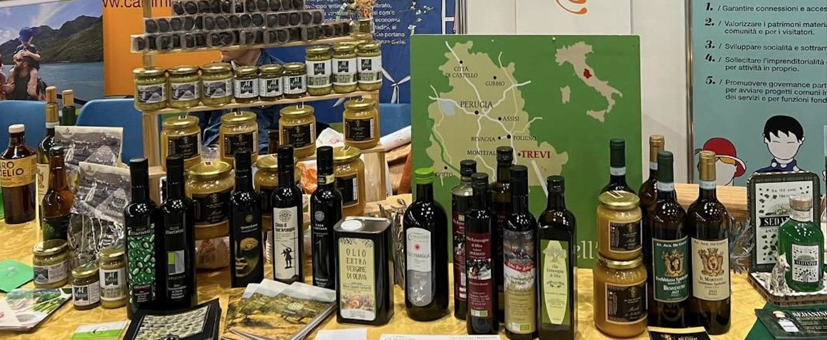 “Gemellaggio del gusto”, a Trevi le eccellenze enogastronomiche protagoniste in una giornata ricca di degustazioni e show cooking