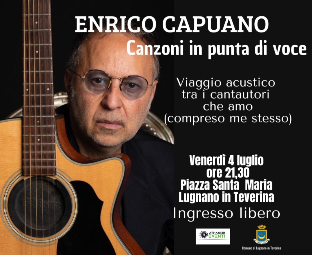 Enrico Capuano in concerto a Lugnano in Teverina
