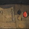 Alberto Burri, Sacco, 1953, sacco, olio, stoffa, vinavil su tela; credits @Fondazione Palazzo Albizzini Collezione Burri, Città di Castello; photo Alessandro Sarteanesi