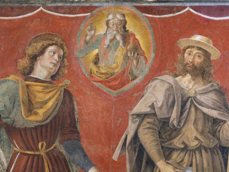 I colori del Perugino nel borgo di Deruta