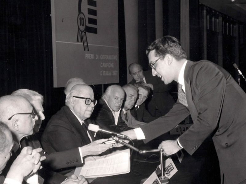 Francesco Palladino, il giornalista partito da Paciano e premiato da Montale