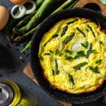 Frittata con asparagi selvatici