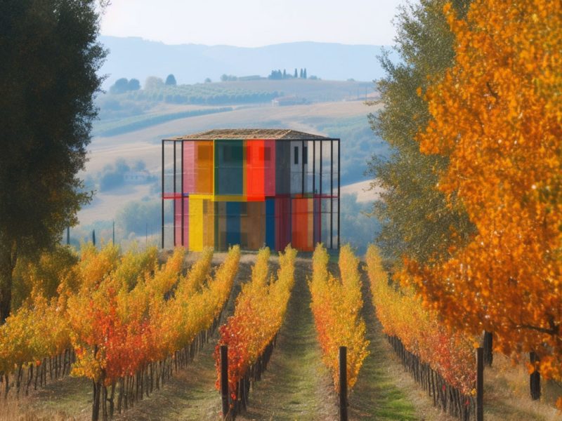 Mondrian a Montefalco: quando il De Stijl sposa la bellezza umbra
