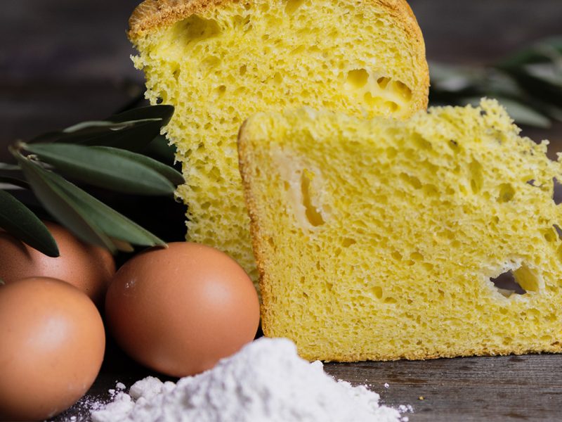 Torta di Pasqua con il formaggio