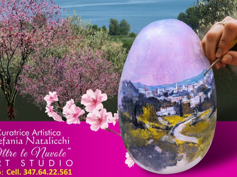 “L’uovo d’artista” approda al Trasimeno: appuntamento en plein air sabato 19 aprile
