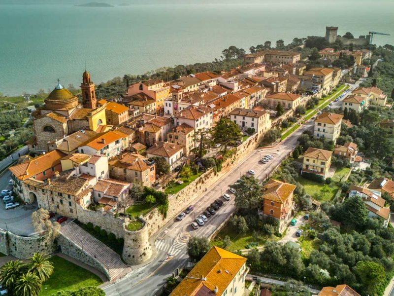 Along Via Trasimeno, from Castiglione del Lago to Rigutini